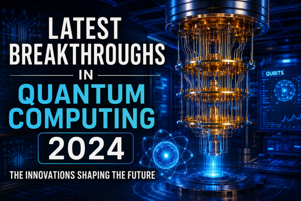 Latest Breakthroughs in Quantum Computing 2024: 7 Major Advances Explained Latest Breakthroughs in Quantum Computing 2024