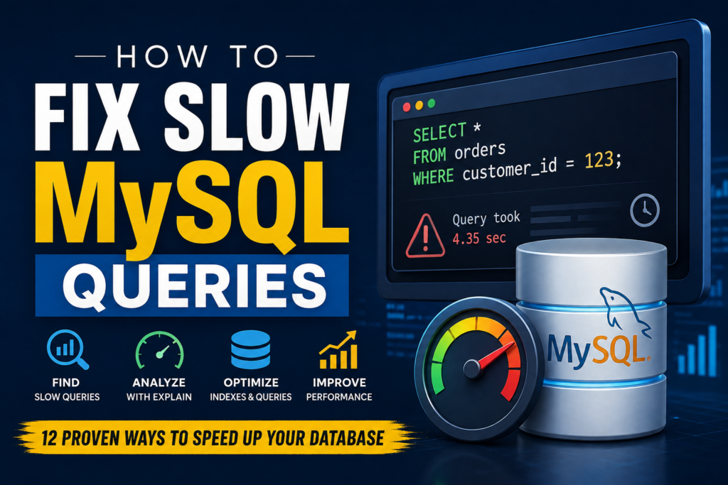 How to Fix Slow MySQL Queries: 12 Proven Ways to Speed Up Your Database How to Fix Slow MySQL Queries