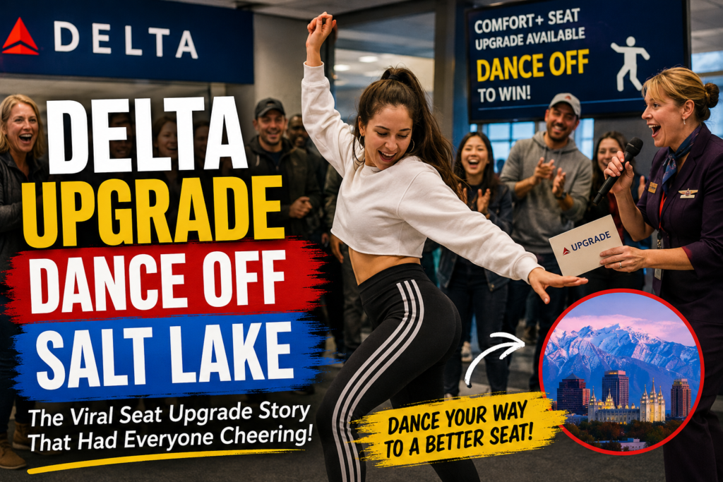 Delta Upgrade Dance Off Salt Lake