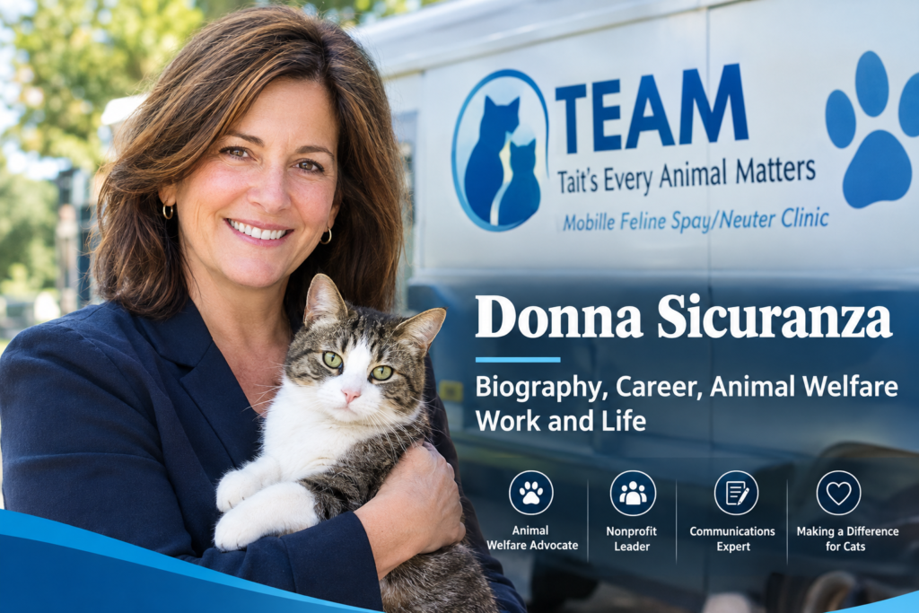 Donna Sicuranza: Biography, Career, Animal Welfare Work and Life Donna Sicuranza