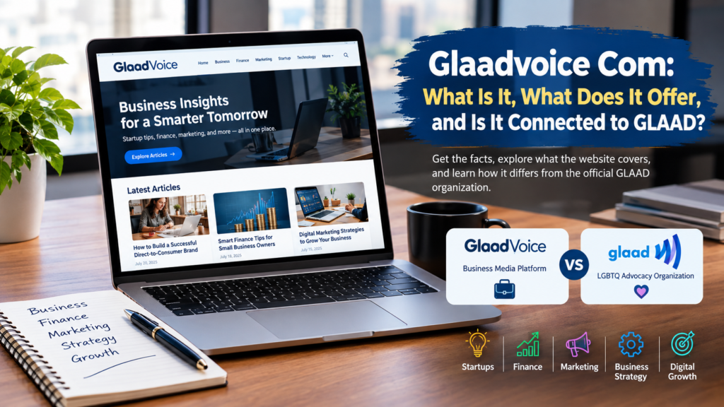 Glaadvoice Com: What Is It, What Does It Offer, and Is It Connected to GLAAD? glaadvoice com
