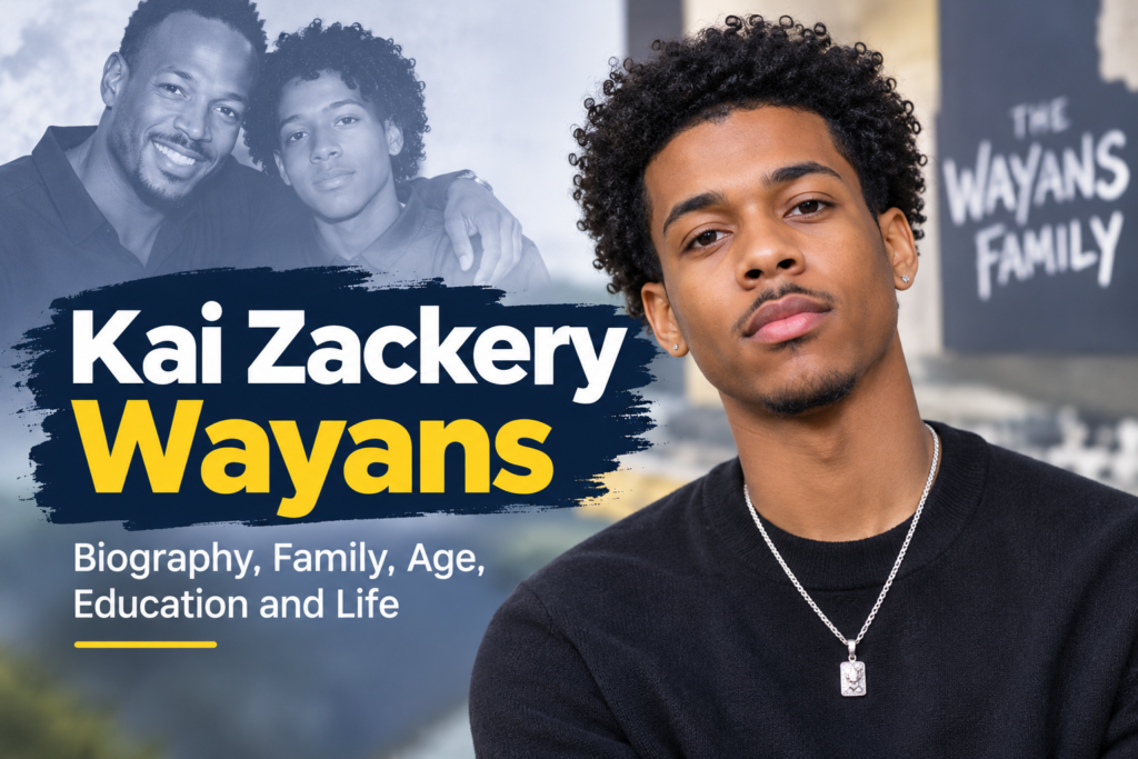 Kai Zackery Wayans: Biography, Family, Age, Education and Life Kai Zackery Wayans