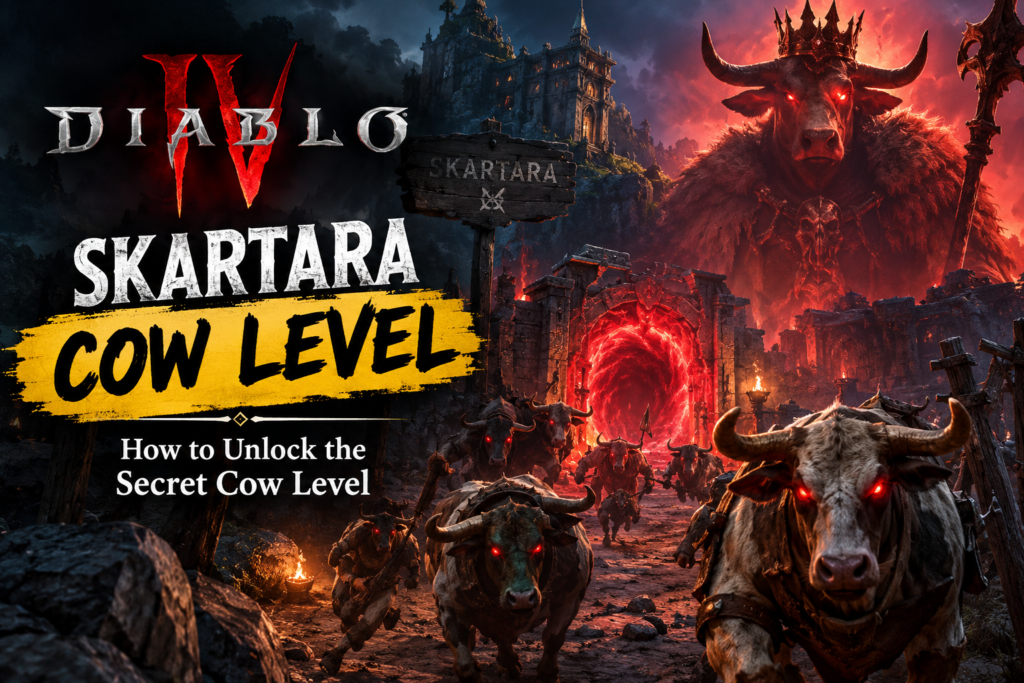 Diablo 4 Skartara Cow Level: How to Unlock the Secret Cow Level Diablo 4 Skartara Cow Level