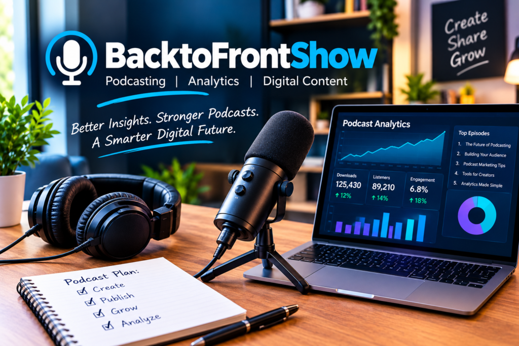 BacktoFrontShow: Complete Guide to Podcasting and Analytics BacktoFrontShow