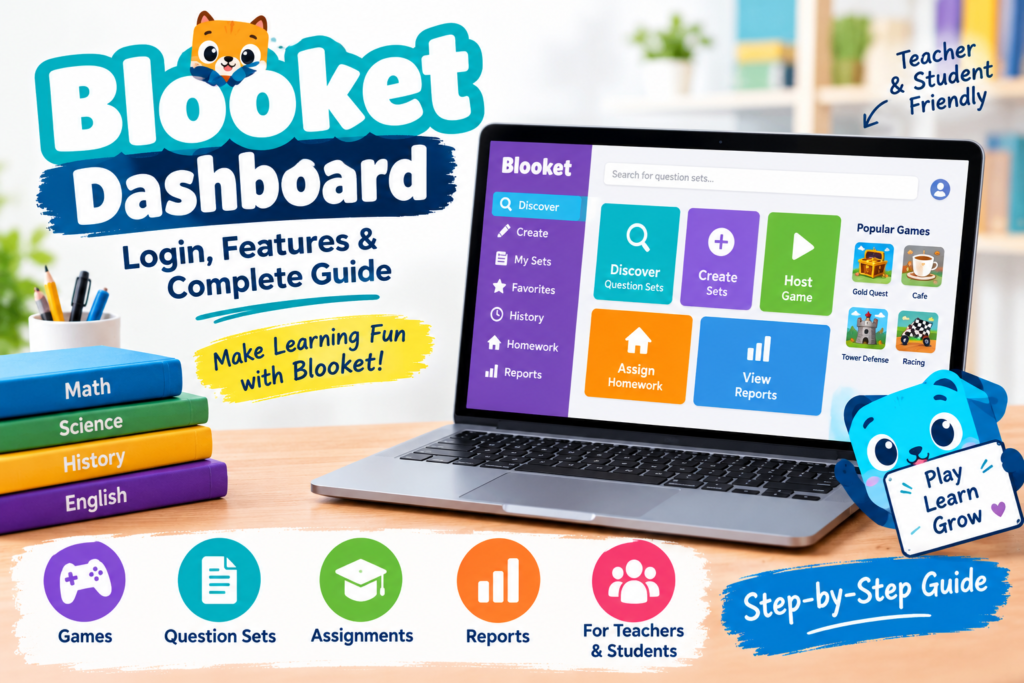 Blooket Dashboard