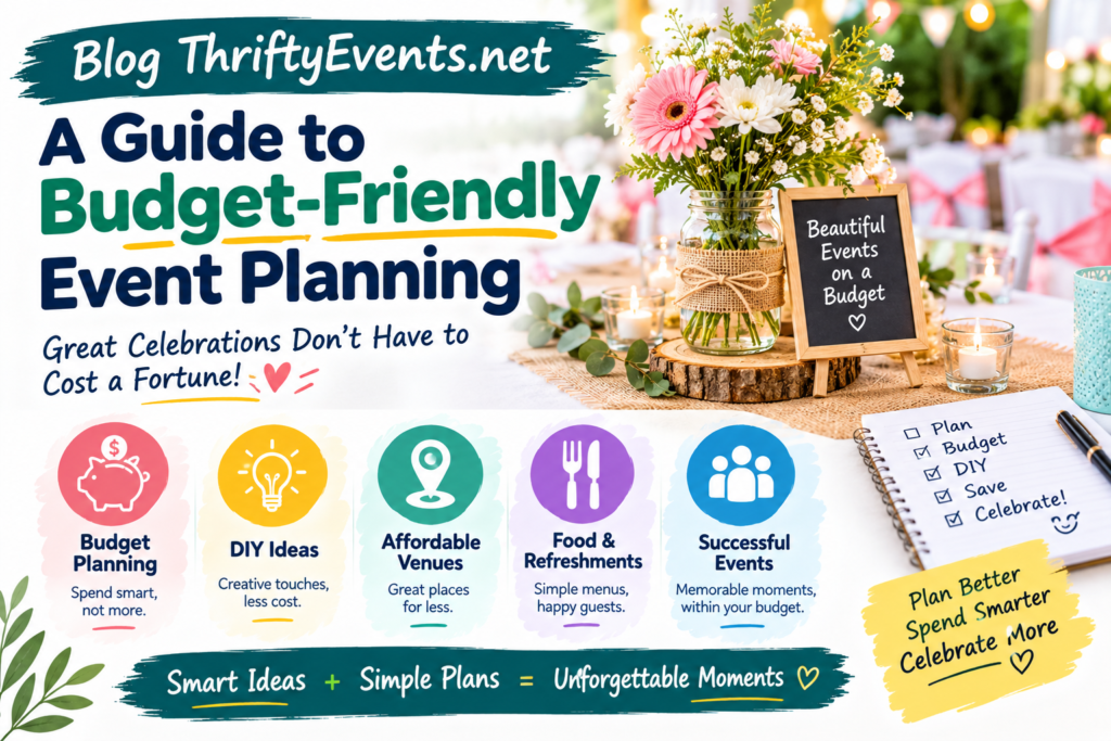 Blog ThriftyEvents.net: Budget-Friendly Event Planning Guide Blog ThriftyEvents.net