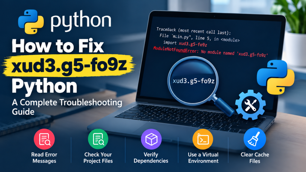 How to Fix xud3.g5-fo9z Python: Step-by-Step Guide how to fix xud3.g5-fo9z python