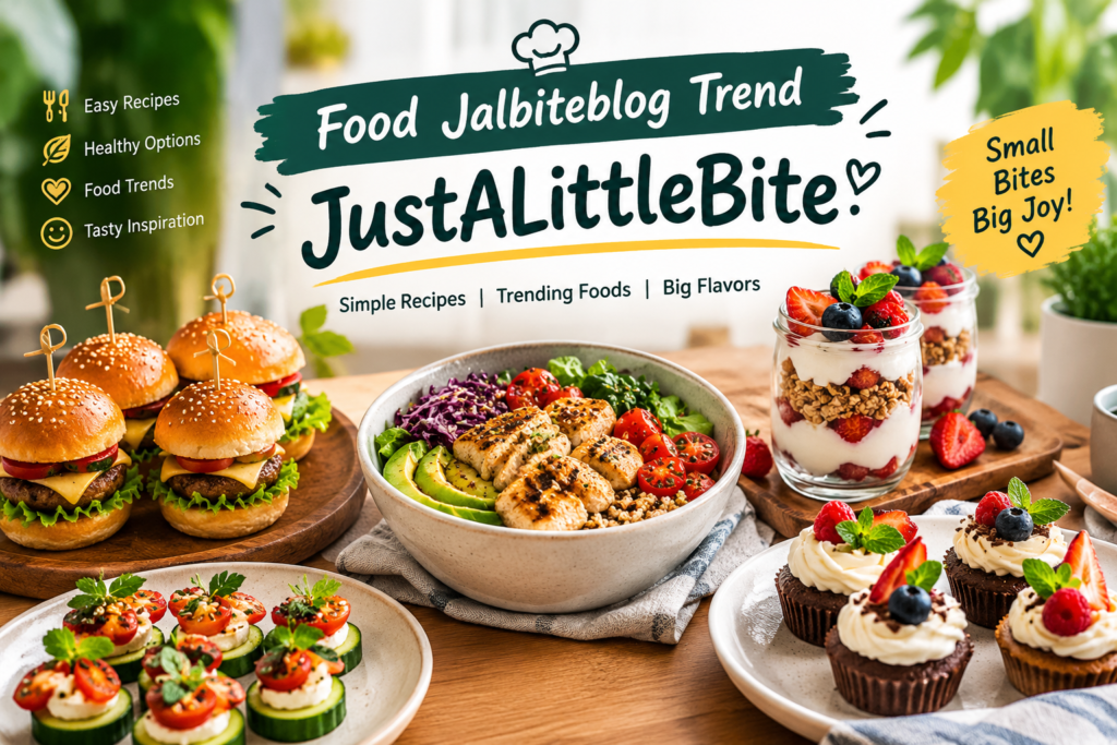 Food Jalbiteblog Trend JustALittleBite