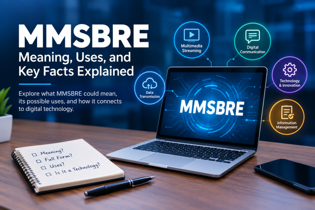 MMSBRE: Meaning, Uses, and Key Facts Explained MMSBRE