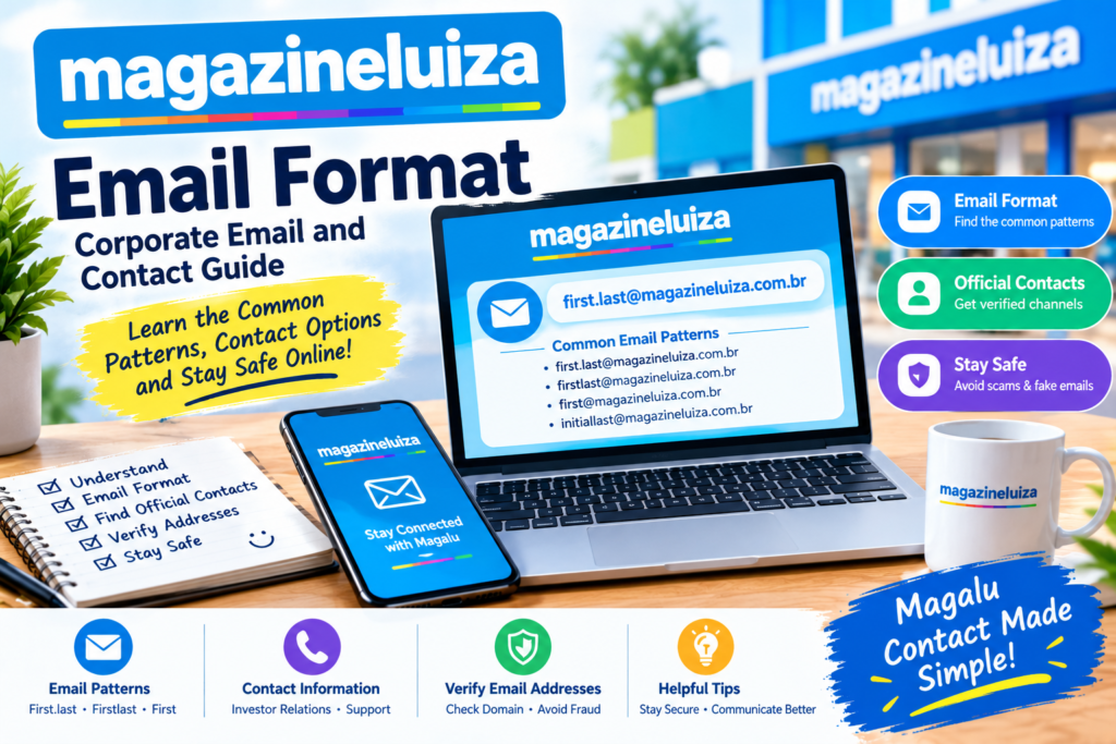 Magazineluiza com BR Email Format: Complete Guide magazineluiza com br email format