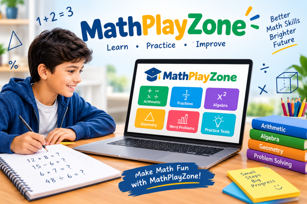 MathPlayZone: Online Math Learning, Practice & Activities Guide MathPlayZone