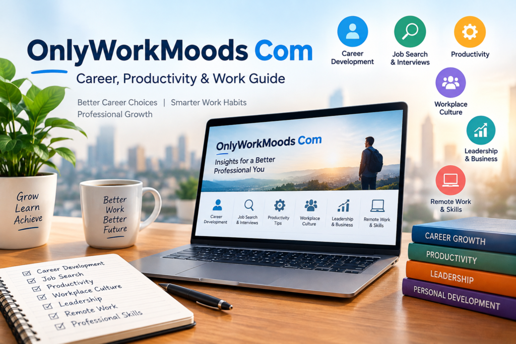 OnlyWorkMoods Com: Career, Productivity & Work Guide OnlyWorkMoods Com