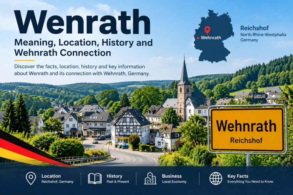 Wenrath: Meaning, Location, History and Wehnrath Connection Wenrath